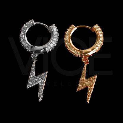 Diamond Bolt Earrings