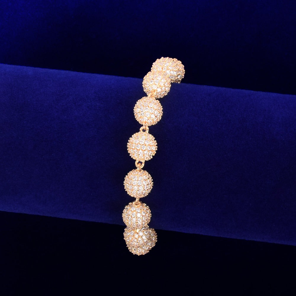 Diamond Sphere Bracelet