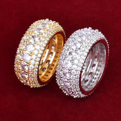 Multi Layer Diamond Ring