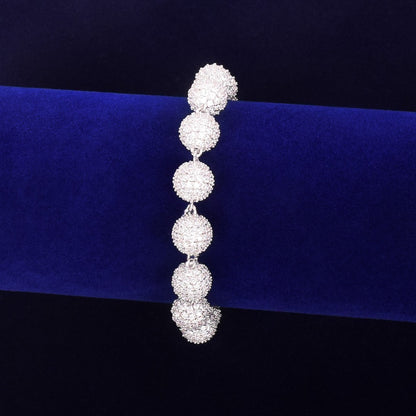 Diamond Sphere Bracelet