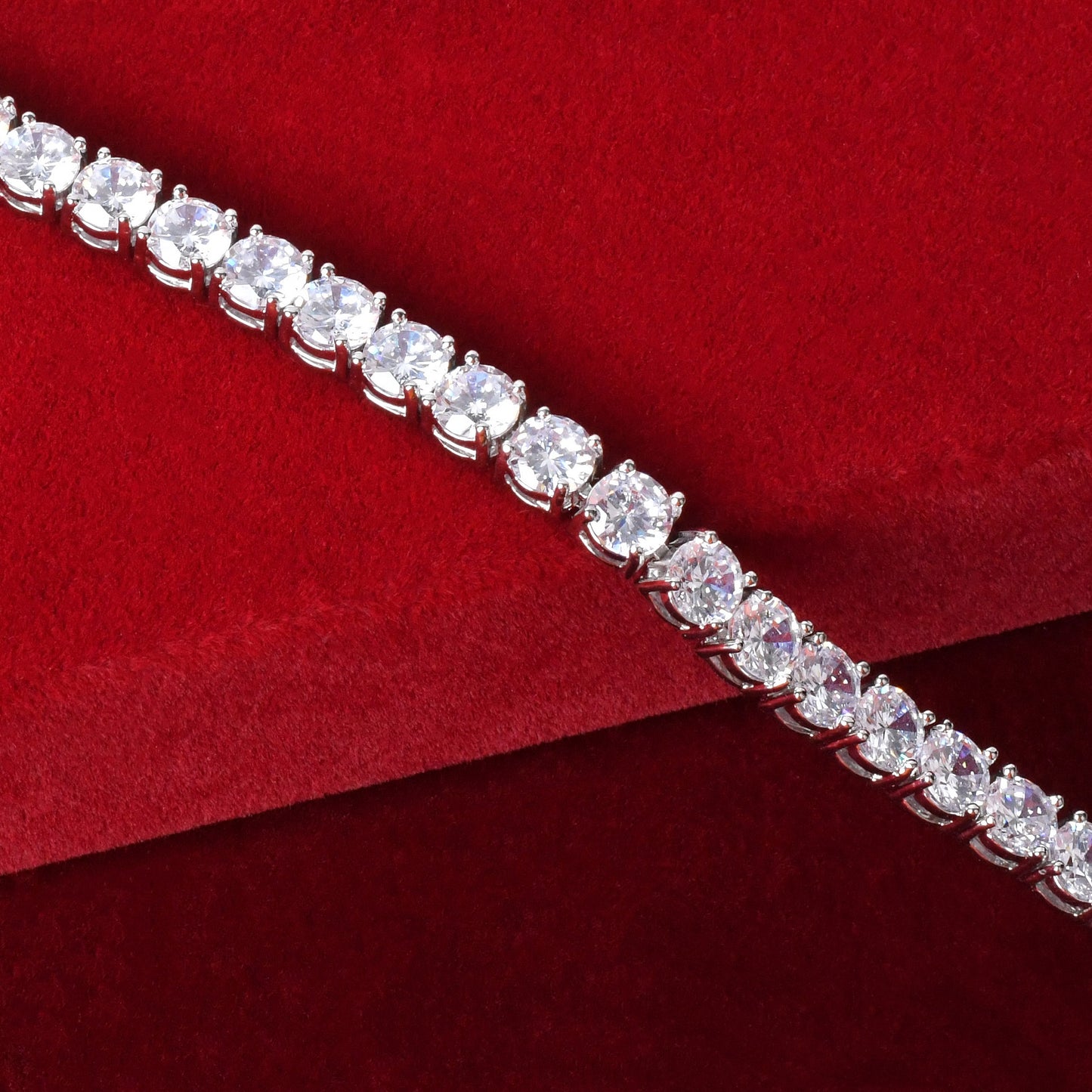 Diamond Tennis Chain Bracelet