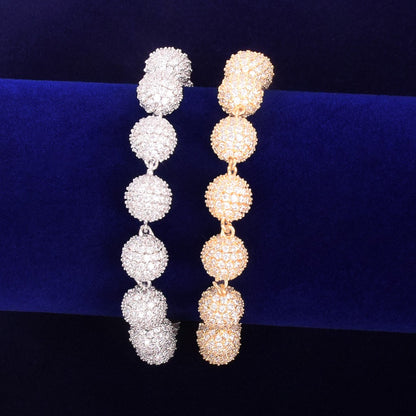 Diamond Sphere Bracelet