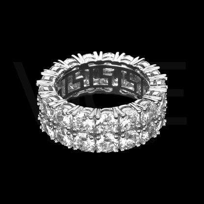 Double Diamond Eternity Ring