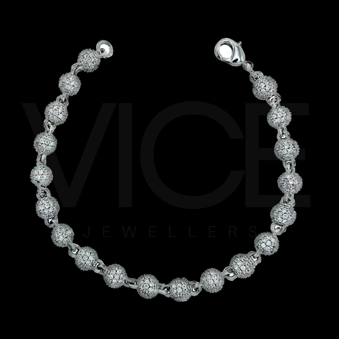 Diamond Sphere Bracelet